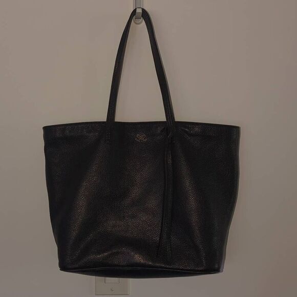Johnny Was Handbags - JohnnyWas Black Pebbles Leather Tote